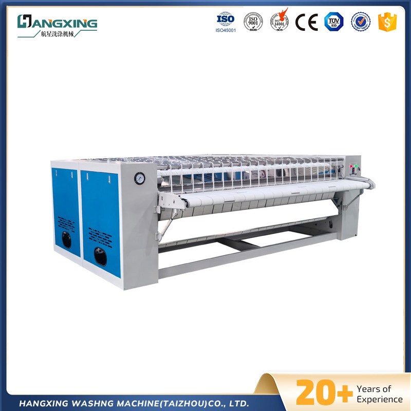 Machine à repasser à rouleaux à rouleaux simples automatiques Machine à repasser à rouleaux à rouleaux simples automatiques