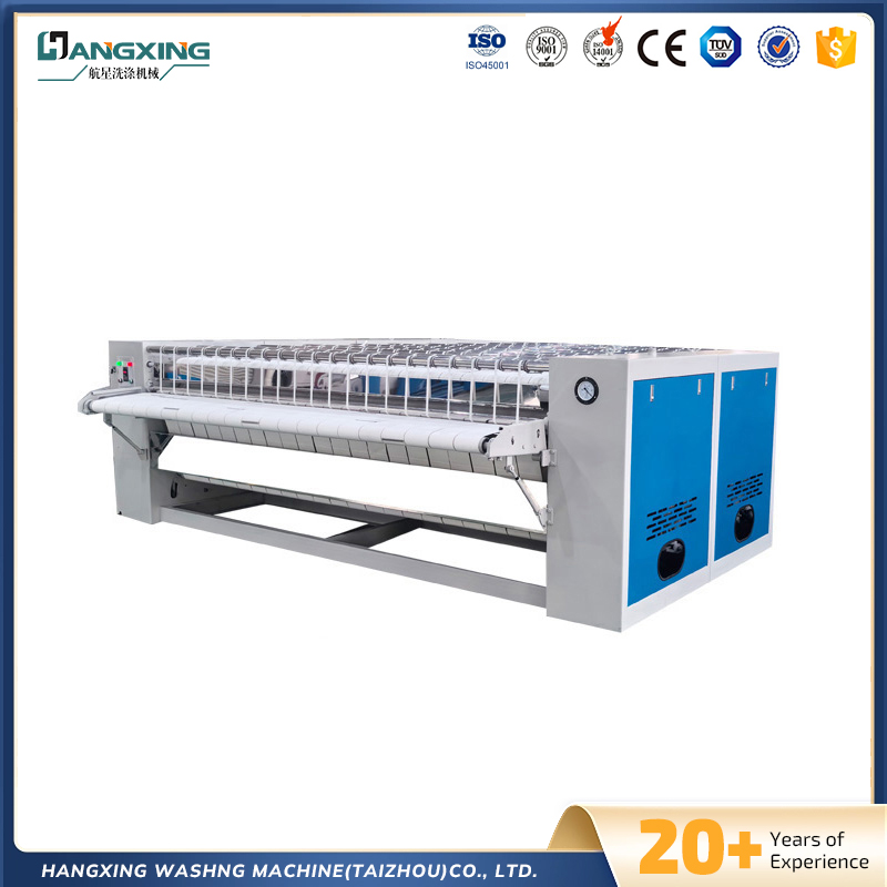 Machine à repasser à rouleaux à rouleaux simples automatiques Machine à repasser à rouleaux à rouleaux simples automatiques