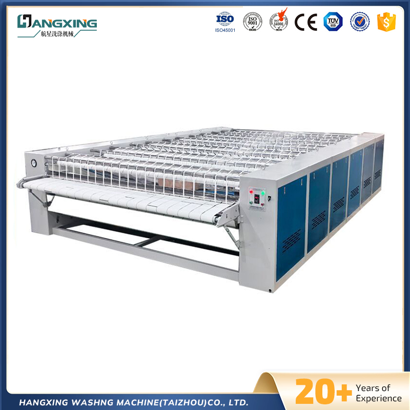 Machine à repasser à rouleaux à rouleaux simples automatiques