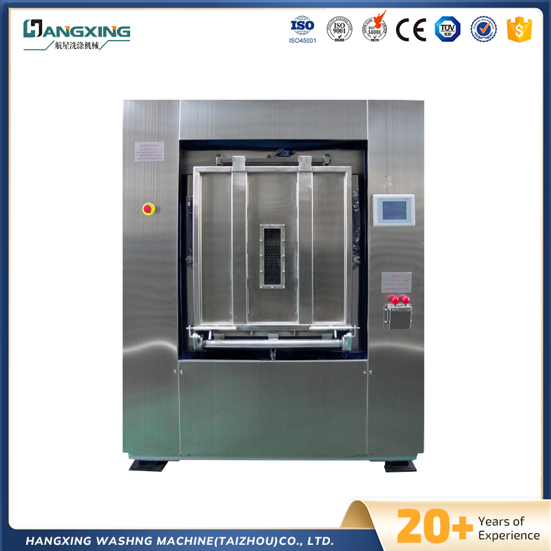 Machine de lavage et d'assèchement industrielles isolées automatiques